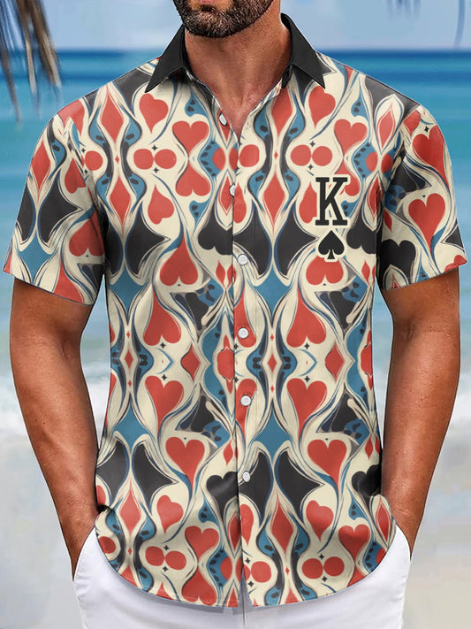 Herren-Pik-Shirts im Resort-Stil