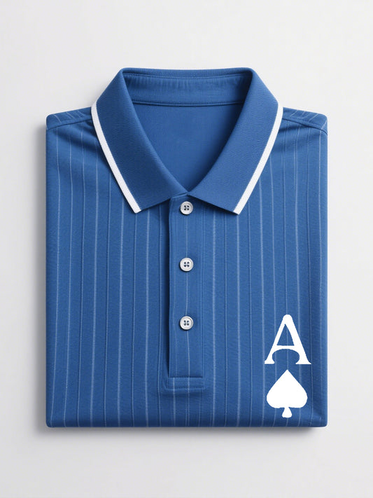 Herren-Poker-T-Shirt im Business-Stil