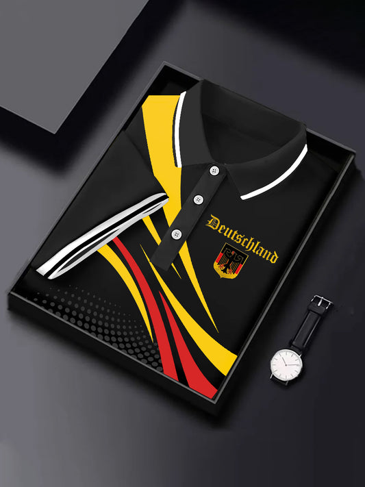 Männer Deutschland Business Style Kurzarm T-Shirt