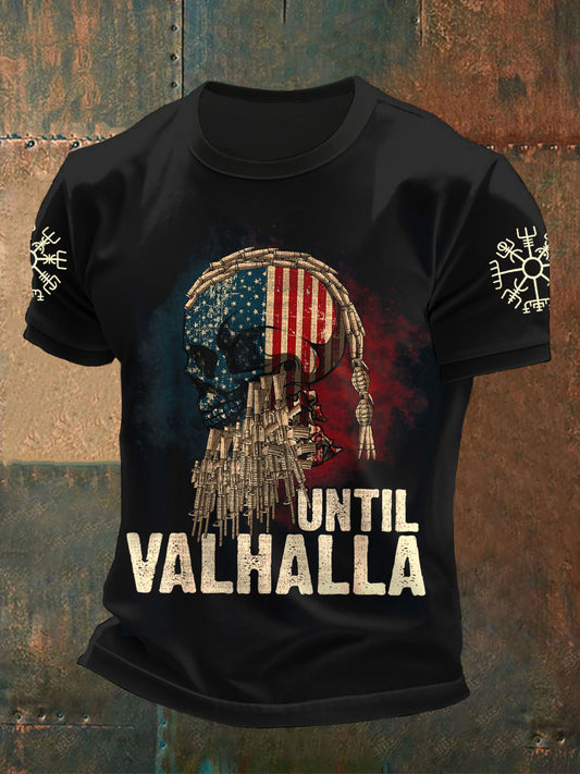 Herren bis valhalla bedruckte T-Shirts
