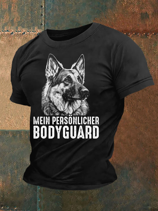 Kurzarm-T-Shirt für Männer Deutscher Schäferhund