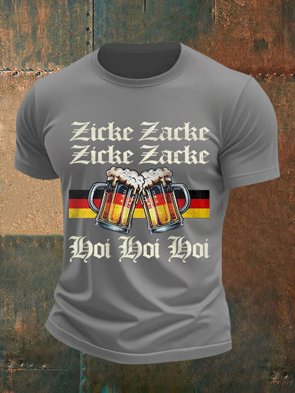 Lustige Bier liebhaber für Männer lässiges T-Shirt