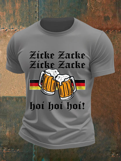 Lustige Bier liebhaber für Männer lässiges T-Shirt