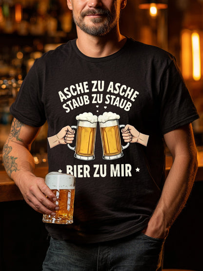 Lustige Bier liebhaber für Männer lässiges T-Shirt