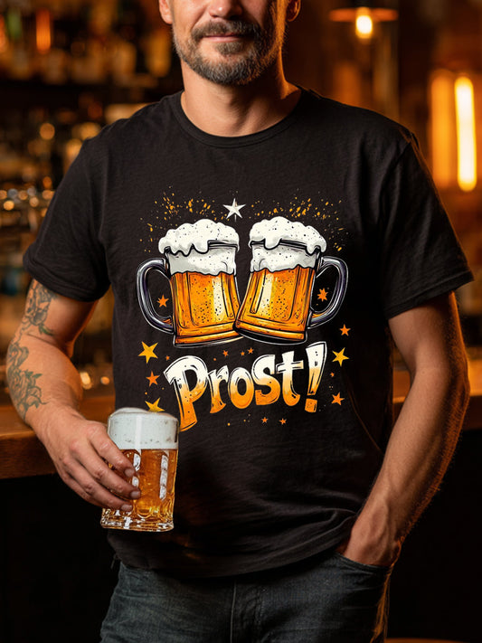 Herren Prost! Lässiges T-Shirt