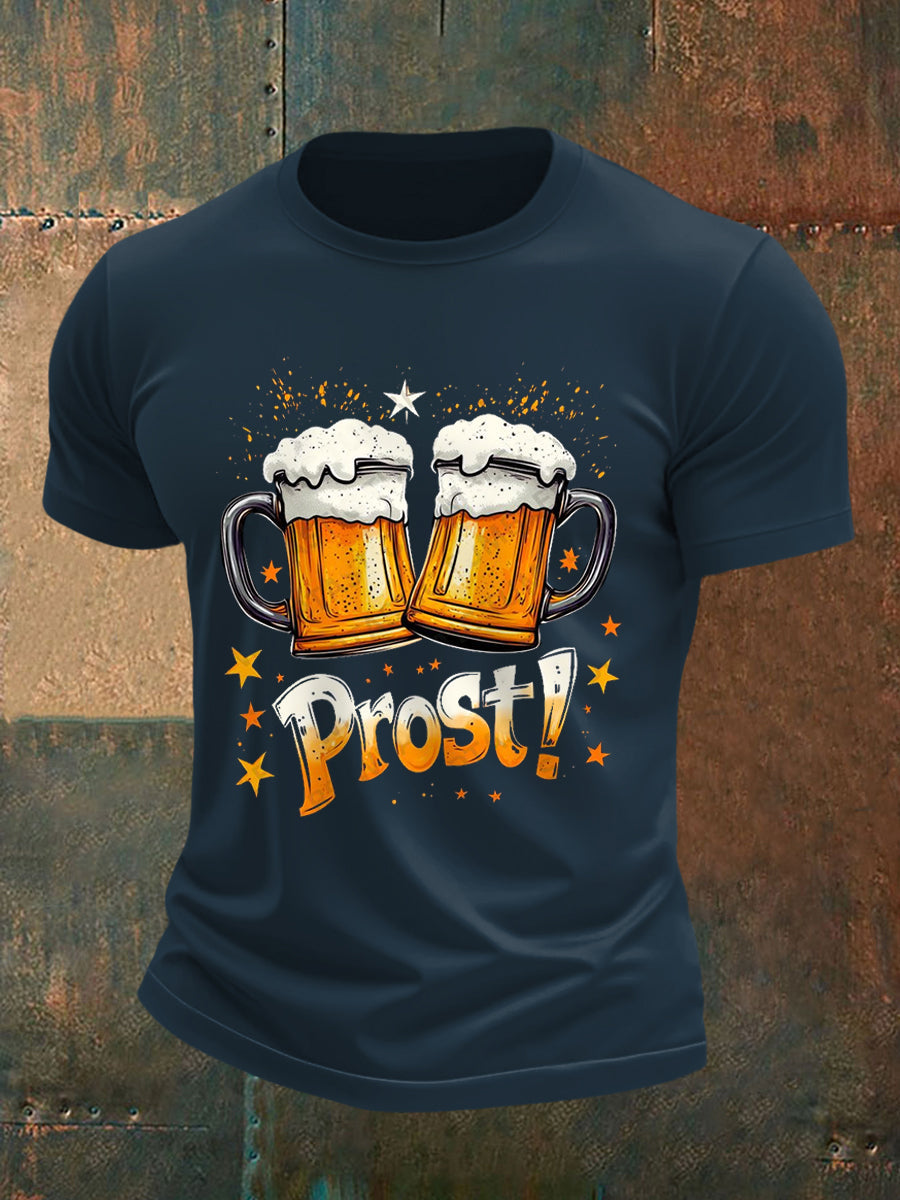 Herren Prost! Lässiges T-Shirt
