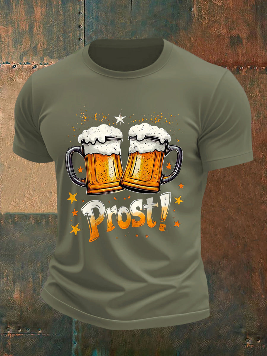 Herren Prost! Lässiges T-Shirt