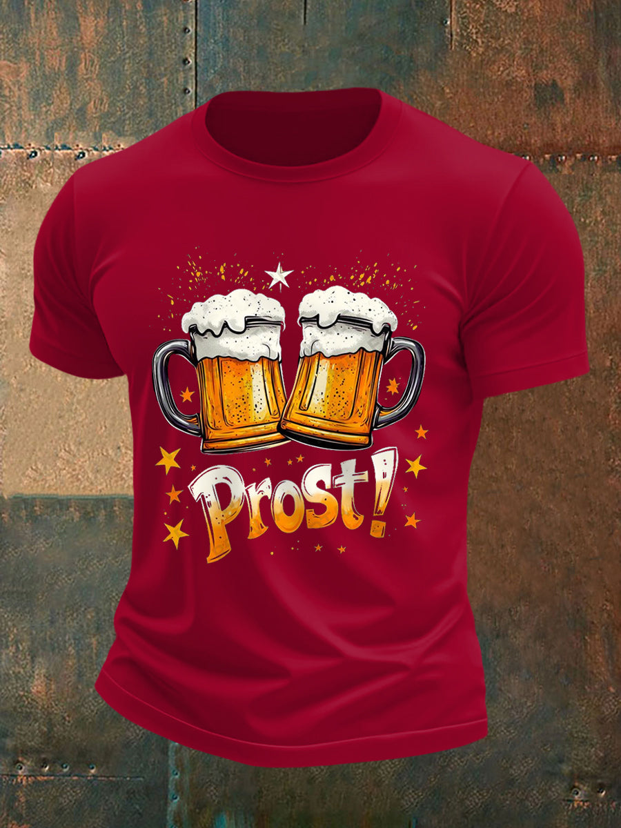 Herren Prost! Lässiges T-Shirt