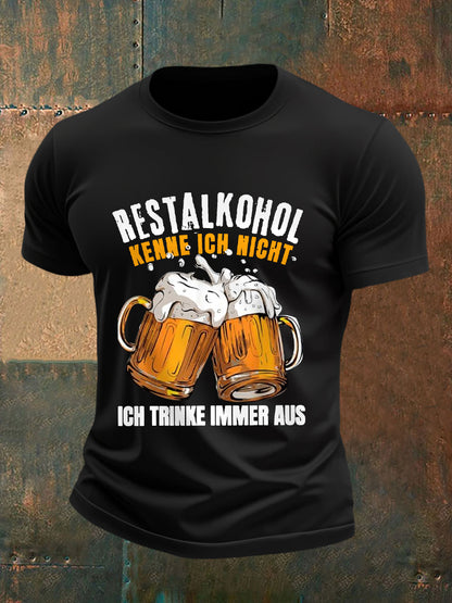 Lustige Bier liebhaber für Männer lässiges T-Shirt