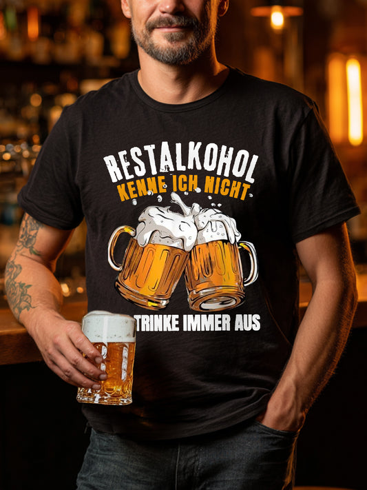 Lustige Bier liebhaber für Männer lässiges T-Shirt