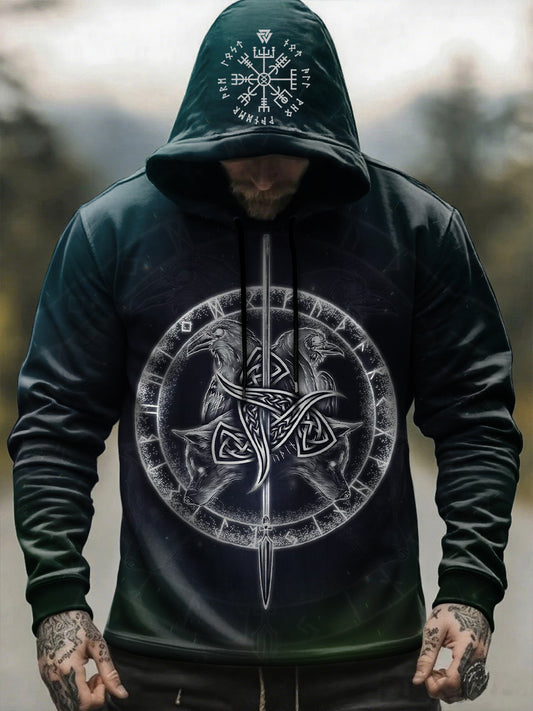 Kapuzen pullover für Herren Viking