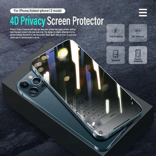 Película suave de privacidad de cerámica para iPhone