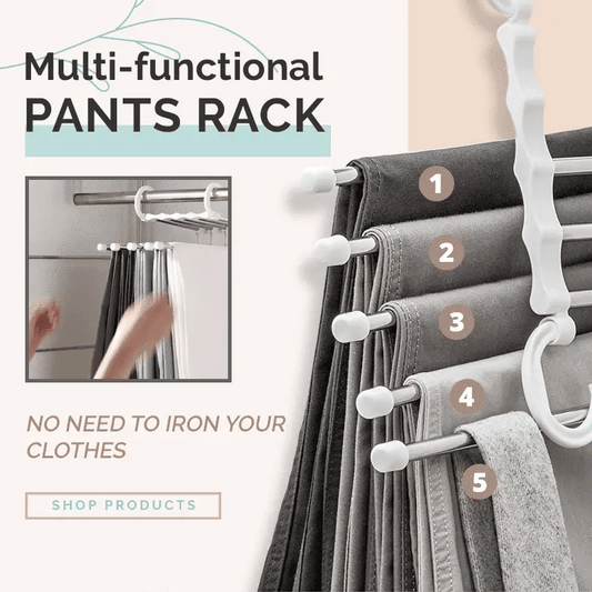 ✨Perchero multifuncional para pantalones