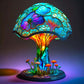 Lámpara de sobremesa de cristal de colores de la serie Plant